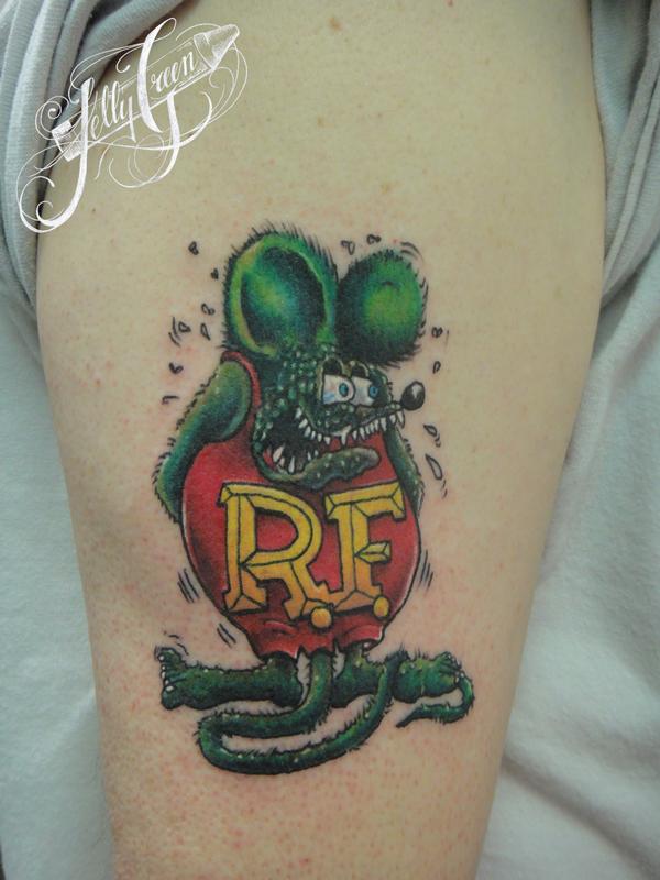 Rat Fink! by Kelly Green TattooNOW