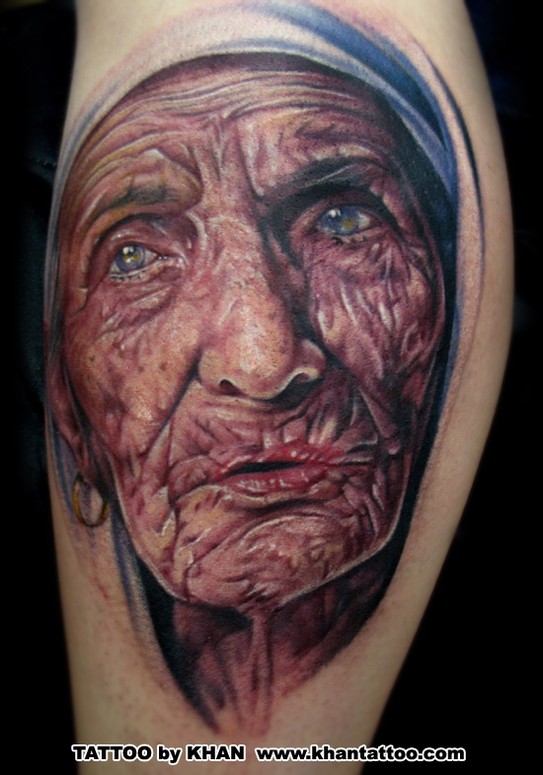 Mother Teresa tattoo