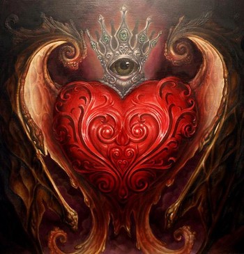 Filigree Heart Art by Kim Saigh: TattooNOW