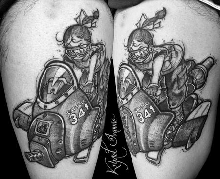 Tattoos - Bulma from Dragon Ball - 140382