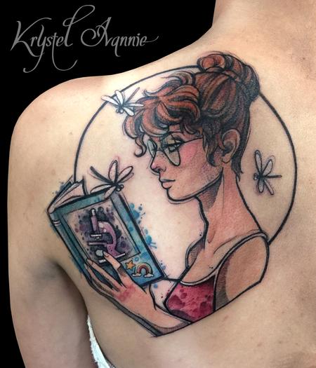 Tattoos - Science Girl - 140369