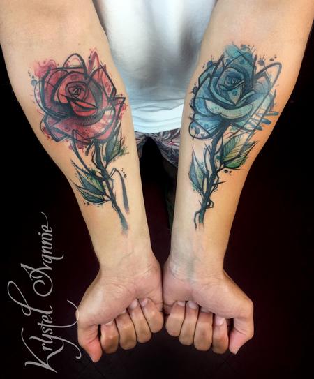 Tattoos - Roses - 140365