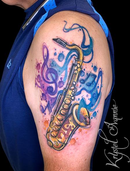 Tattoos - Saxophone - 140380
