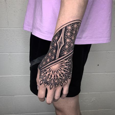 Tattoos - Hand Mandala Tattoo - 142952