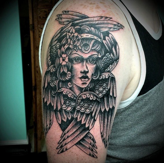 Heres the Seraphim I made for Justin  Jakob Wyrd Tattoos  Facebook