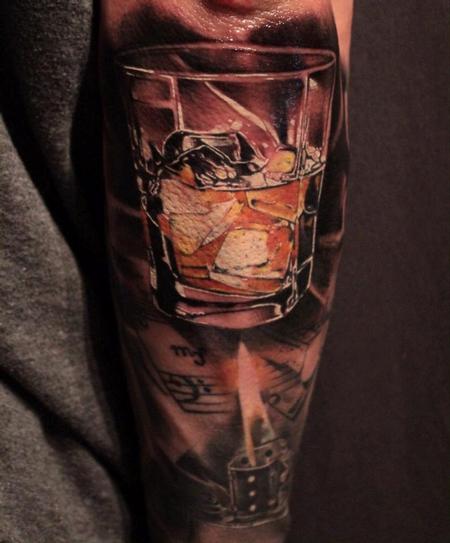 Tattoos - Whisky glass - 91318