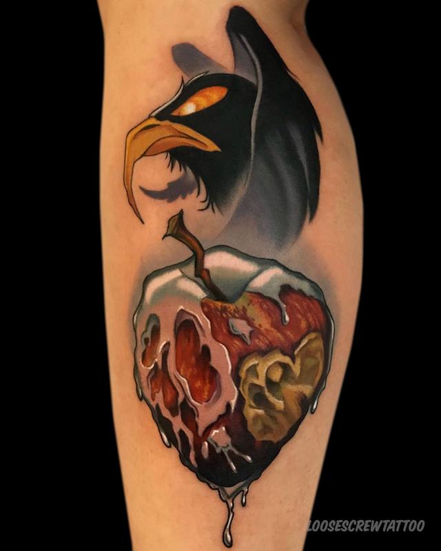 poison apple tattoo  Deanna Wardin  Flickr