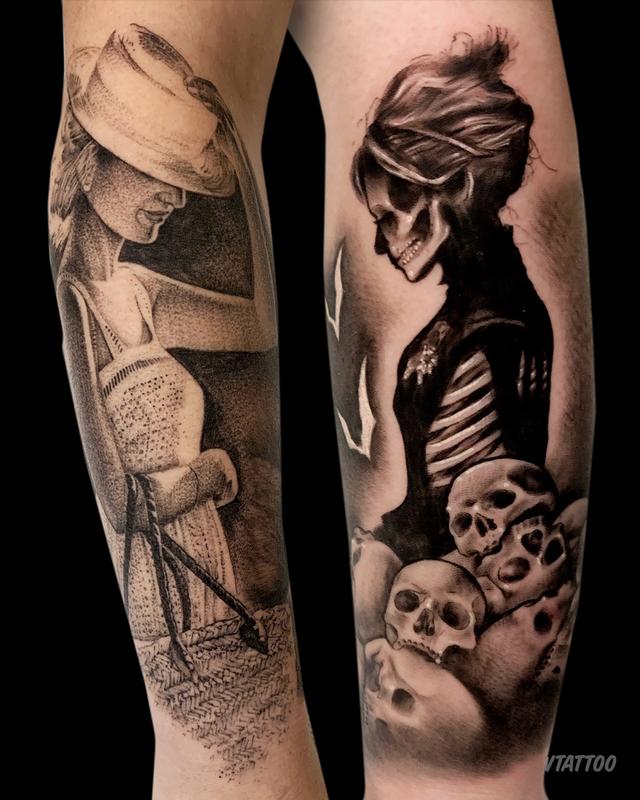 Life & Death Tattoos - Japanese style Sleeve I've been working on another  session tomorrow should complete zoom for details #tattoosbylewis  #lifeanddeathtattoos #centraltattoosupplies | Facebook
