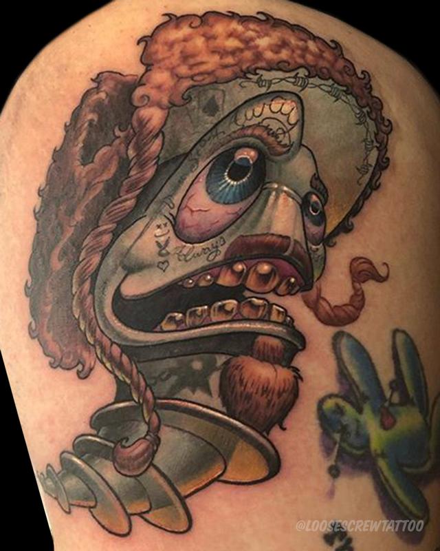 Jesse Smith Tattoos ZOMBIE SQUIRREL
