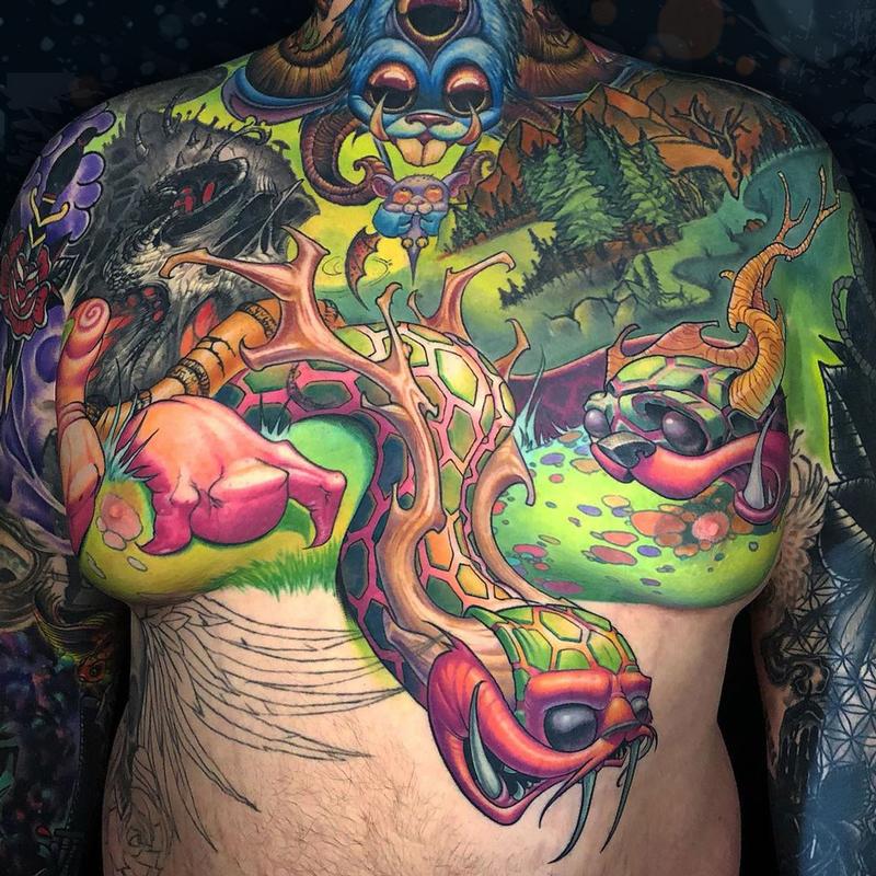 Tattoo artist Jesse Smith  Richmond USA  iNKPPL