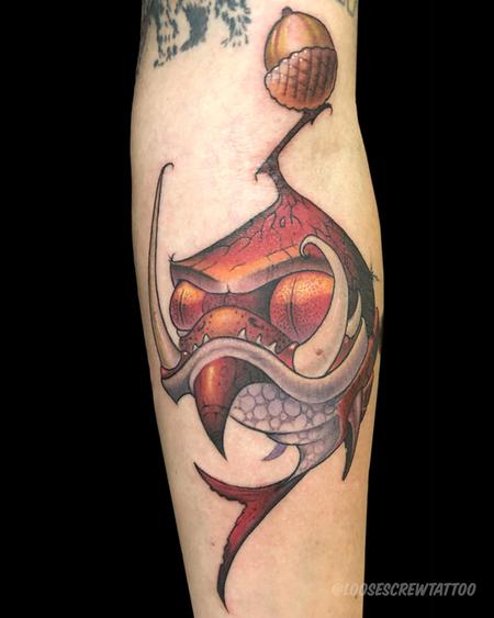 Tattoos - Acorn Fish - 142153