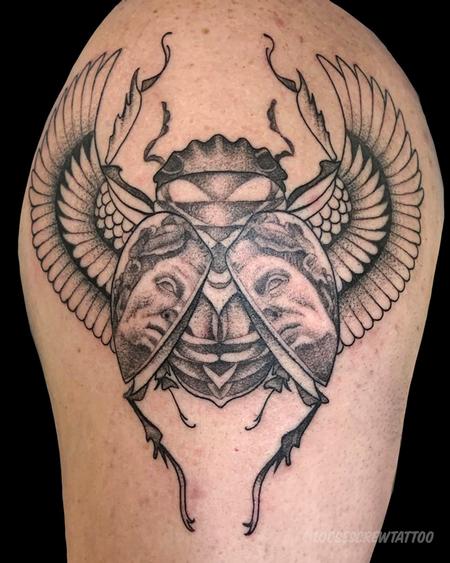 Tattoos - Julius Caesar Scarab Beetle - 141946