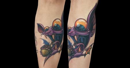 Tattoos - Butterfly Bat - 140672