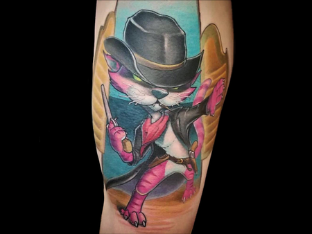 Tattoos - Outlaw Kitty - 140691