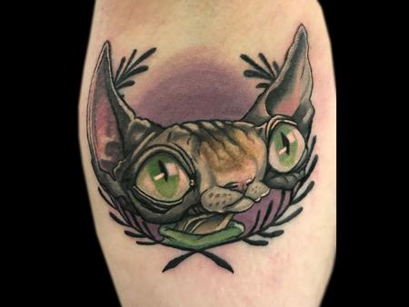 Tattoos - Laurel Cat - 140683
