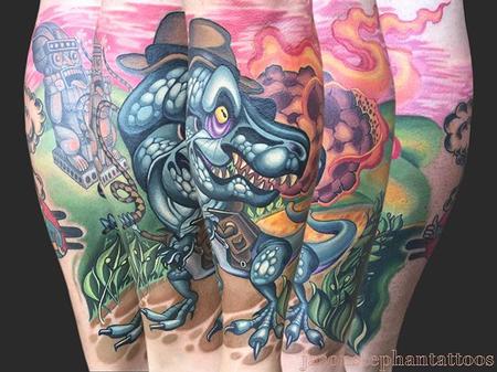 Tattoos - T-Rex Indiana - 141475