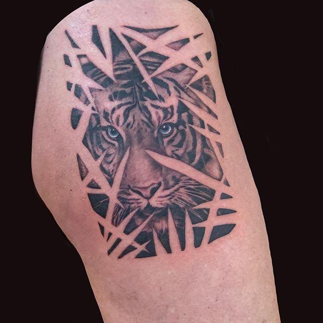Tiger Eyes by Anna Wolff: TattooNOW Tiger Eyes by Anna Wolff: TattooNOW