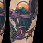 Tattoos - Butterfly Bat - 140672