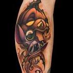 Tattoos - Octolantern Butterfly Bat - 140674