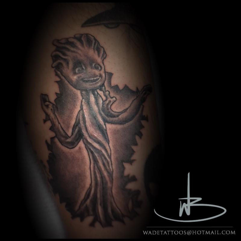Baby Groot By Wade Barry Tattoonow