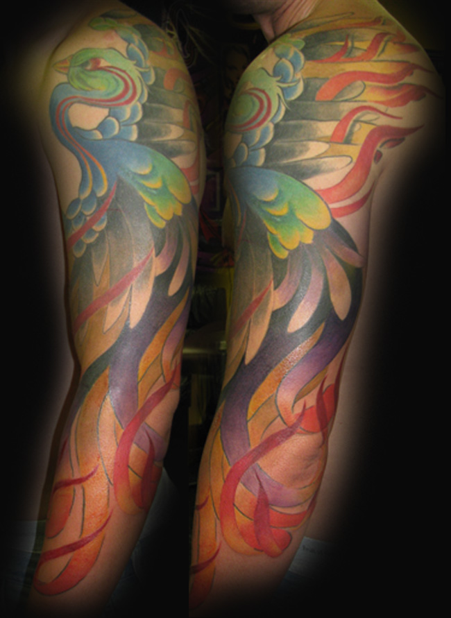 Fred's Phoenix by Kristel Oreto TattooNOW