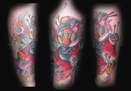 Voodoo Giesha Doll by Kristel Oreto: TattooNOW