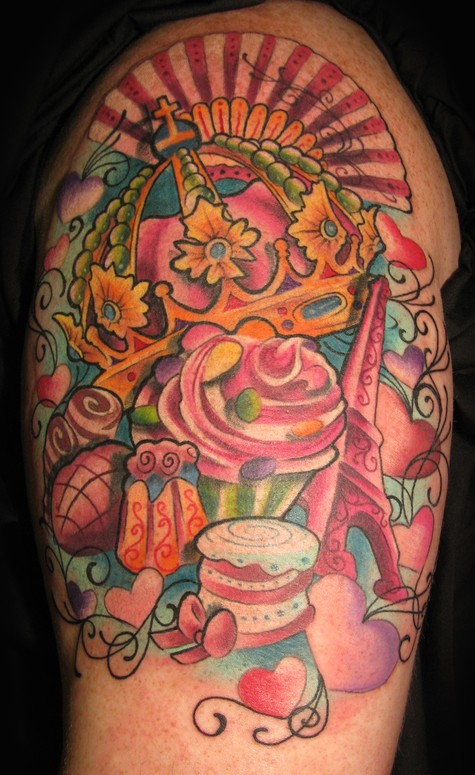 Marie Antoinette Tattoo by Kristel Oreto: TattooNOW