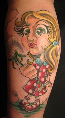 Motor City Dandelion Wishes in the Wind by Kristel Oreto: TattooNOW