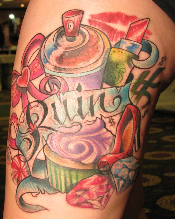 Girl's Ruin by Kristel Oreto TattooNOW