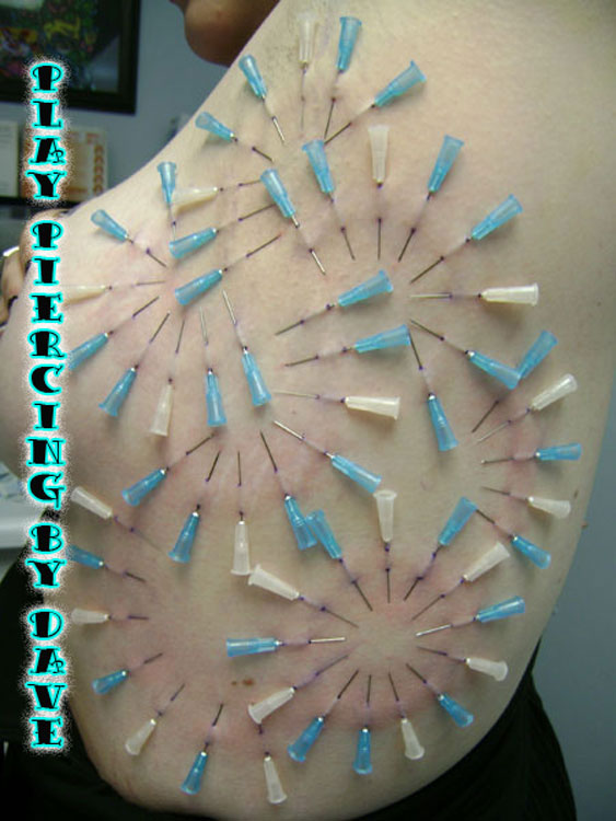 Play Piercing (Rib Panel) by Dave Meth: TattooNOW Play Piercing (Rib Panel) by Dave Meth: TattooNOW