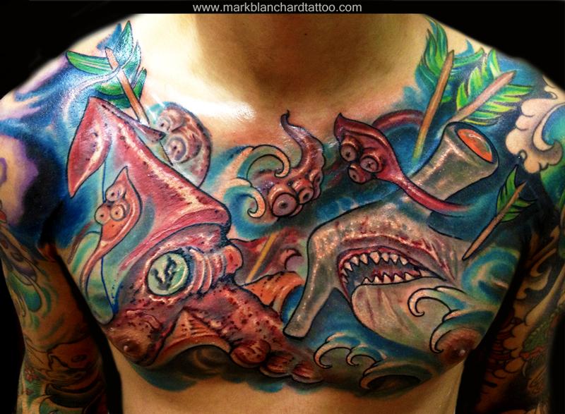 53 Jaw Dropping Chest Tattoos For Men