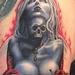 Tattoos - Hot girl evil sexy horror tattoo - 89097