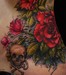 Tattoos - English Roses in progress - 46383