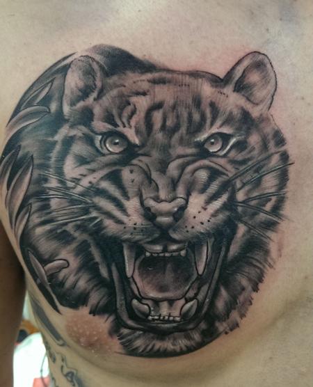 Tattoos - tiger - 91377