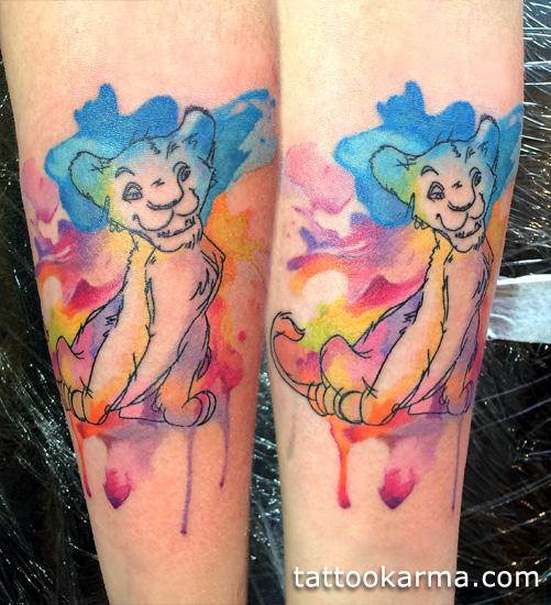 100 Striking Hakuna Matata Tattoos To Lean Back On For Nostalgia