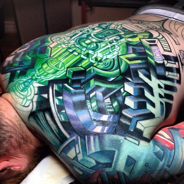 Mike Coles Earth Green  Fusion Tattoo Ink
