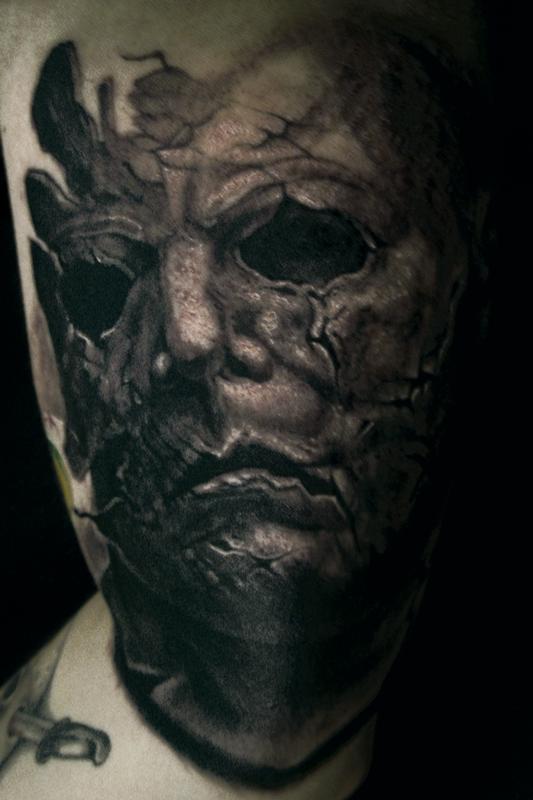 Ugliest Tattoos  michael myers  Bad tattoos of horrible fail situations  that are permanent and on your body  funny tattoos  bad tattoos   horrible tattoos  tattoo fail  Cheezburger