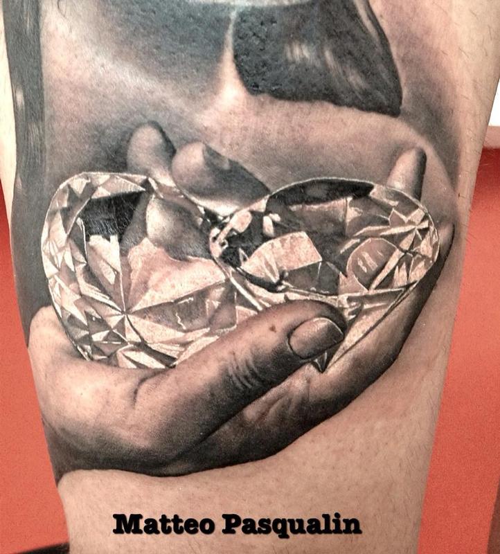Diamonds are forever by Matteo Pasqualin: TattooNOW