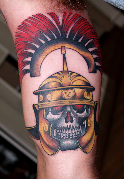 Centurion Skull by Clay McCay: TattooNOW