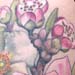 Tattoos - pink magnolia and cherokee rose - 26294