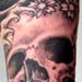 Tattoos - Skull in Water - 14726