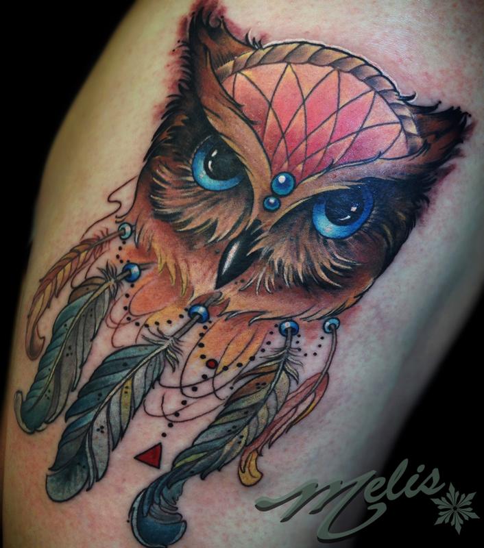 40 Meaningful Dream Catcher Tattoos For Girls  Greenorc