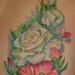 Tattoos - foral back peice - 76878