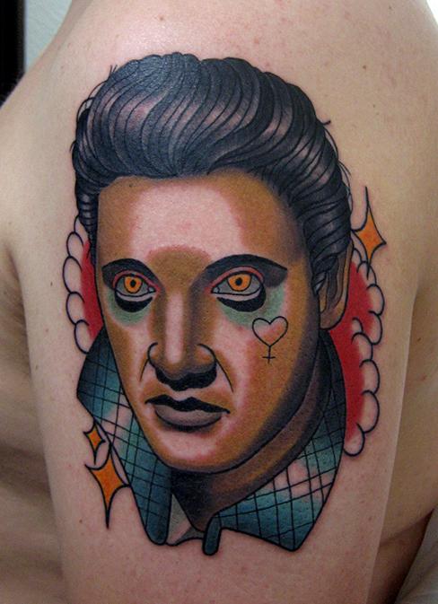 30 Great Elvis Tattoos to Inspire You  Xuzinuo  Page 10