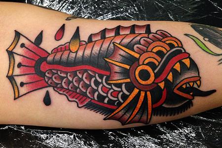 Tattoos - fish tattoo - 89797