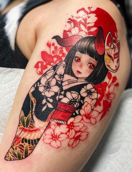 Tattoos - Korean Devil - 142972