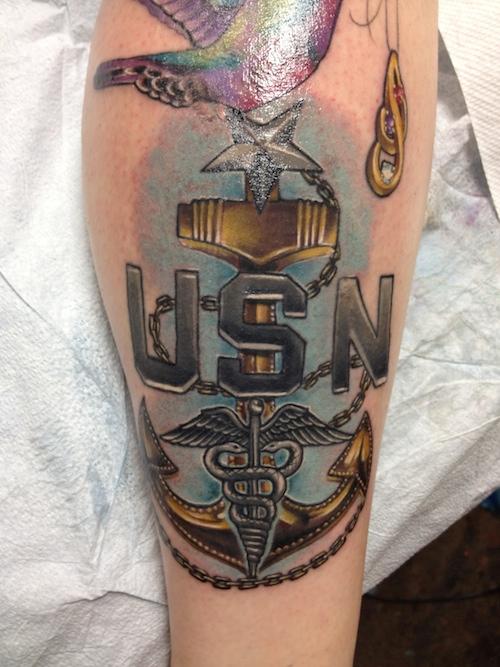 Navy Relaxes Tattoo Restrictions Allowing More Art on Neck Legs and Arms