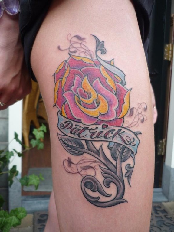 flower tattoo design by tattoosuzette on DeviantArt