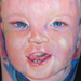 Tattoos - color baby portrait - 19053