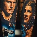 Tattoos - Start Wars half sleeve - 112147